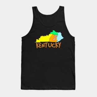 USA state: Kentucky Tank Top